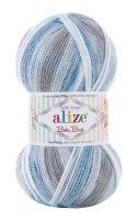 BABY BEST BATIK (Alize) - 7540 (сер/гол/бел)