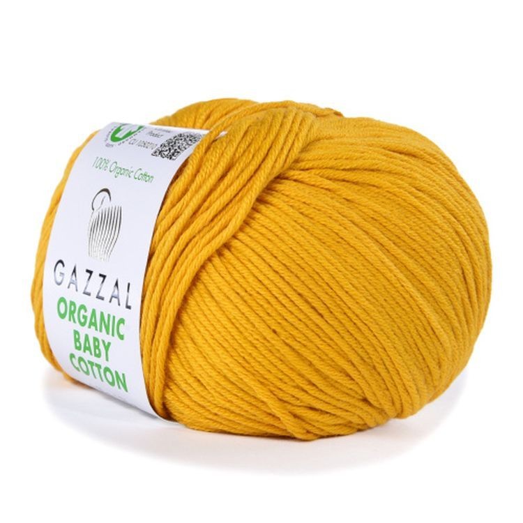 ORGANIC BABY COTTON - 447 (тем.желтый)