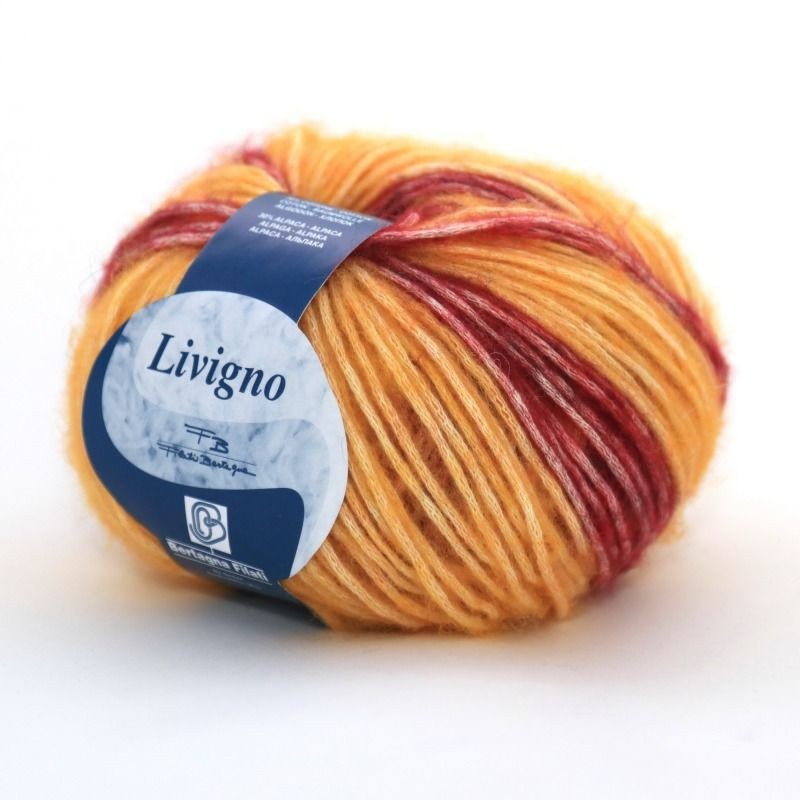 Livigno (Bertagna Filati) - 207 (желтый принт)