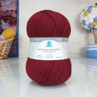 Аргентинская шерсть (Камтекс) - 091 (вишня)