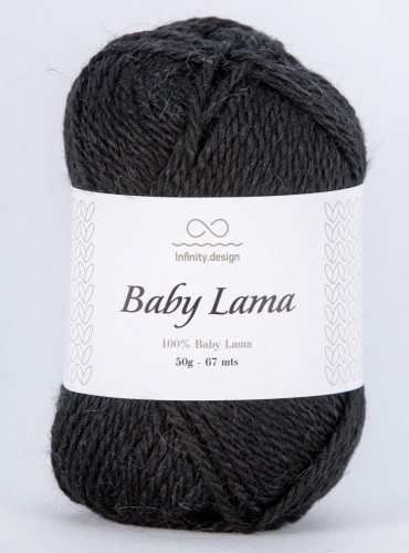 Пряжа Baby LAMA (INFINITY) 1099  черный