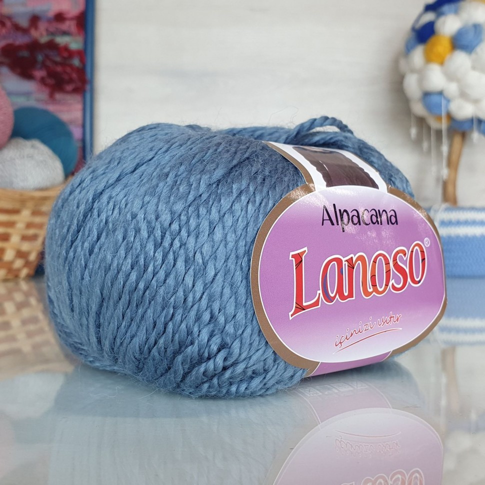 Alpacana Lanoso - 3016 (джинсовый)