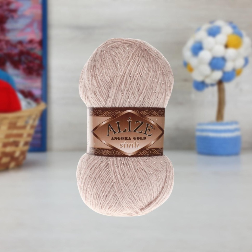 ANGORA GOLD SIMLI - 506 (молочно-бежевый)