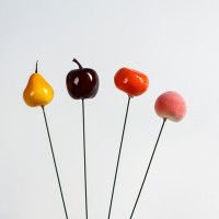 Штекер &quot;Фрукты&quot; 3х25см, набор 4шт