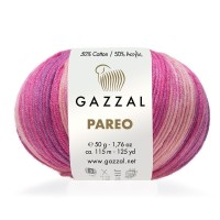 Pareo Gazzal - 10421 (малина-лиловый принт)