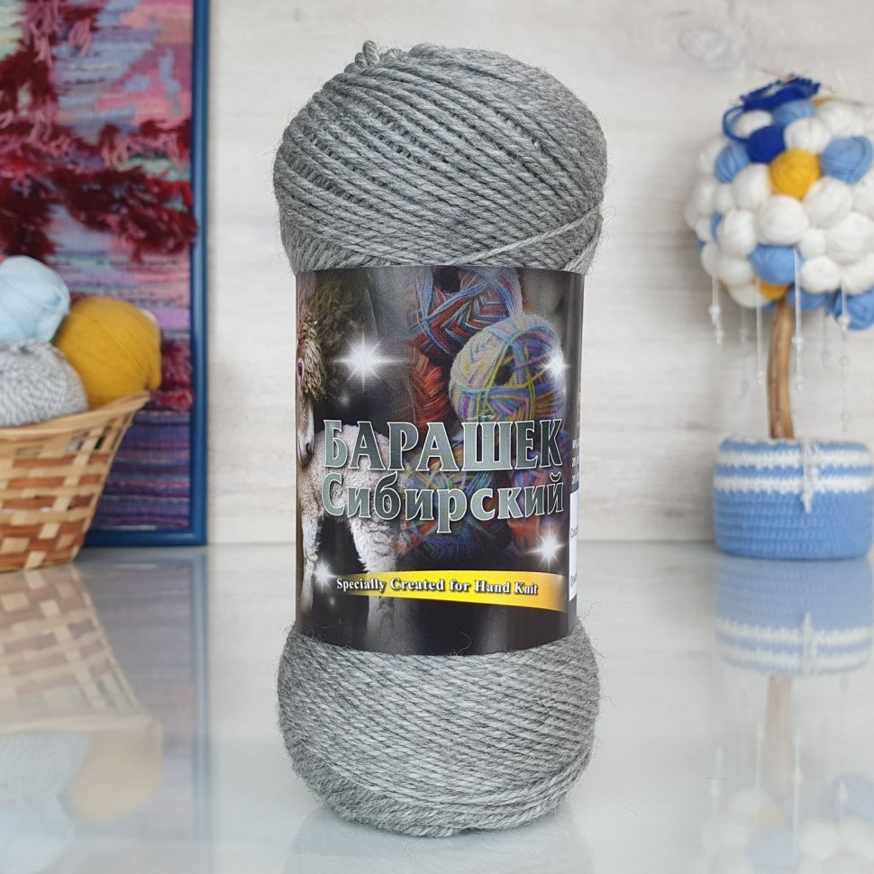 Барашек Сибирский Колор-Сити - 29602 (серый)