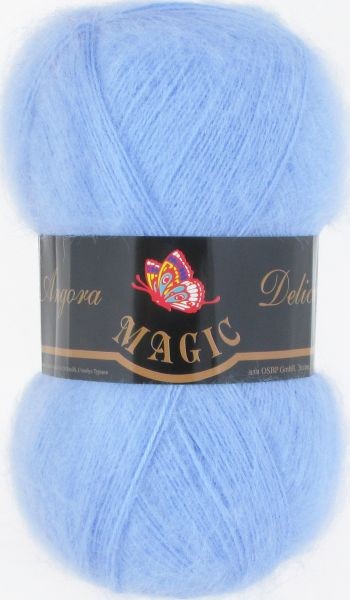 Пряжа Angora Delicate (Magic) 1117  св.голубой