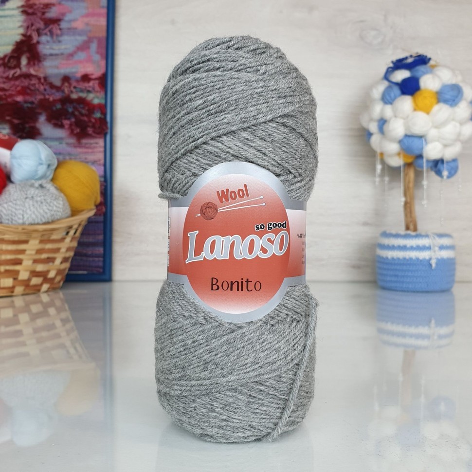 Bonito Lanoso - 953 (серый)