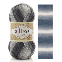 DIVA BATIK - 1900 (сер/бел)