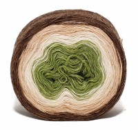 Ангорка колор - 01 (корич-бел-зел.)