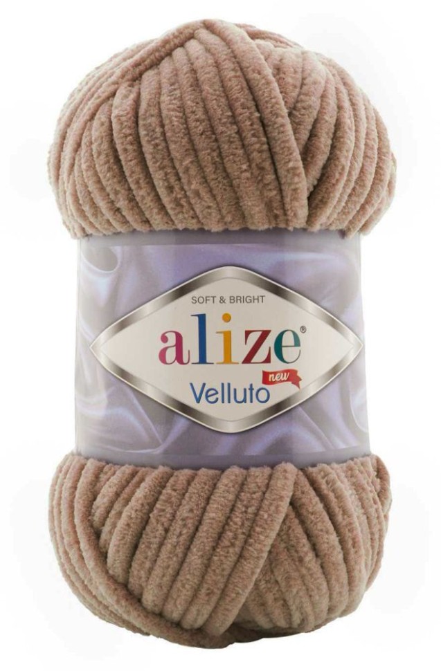 VELLUTO (Alize) - 329 (тем.бежевый)