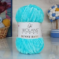 BUNNY BABY WOLANS - 13 (зел.бирюза)