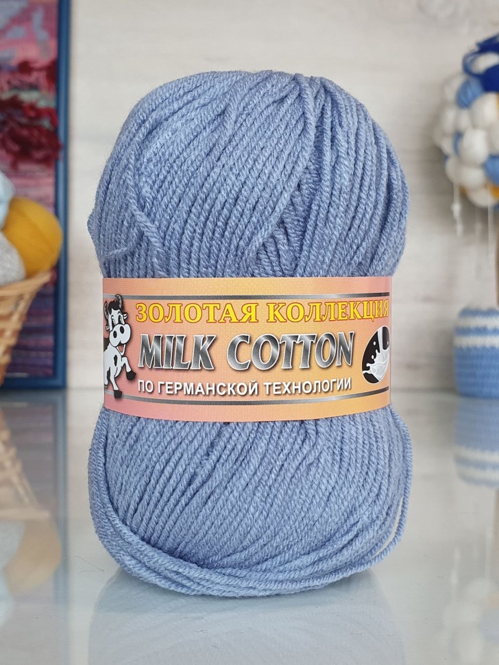 Милк коттон - 030_1 (пыл.голубой)