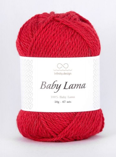 Пряжа Baby LAMA (INFINITY) 4219  красный
