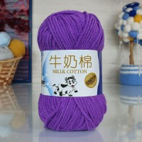 Милк коттон M&amp;H - 020 (темно-сиреневый)