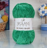 BUNNY BABY WOLANS - 26 (изумрудно-зеленый)