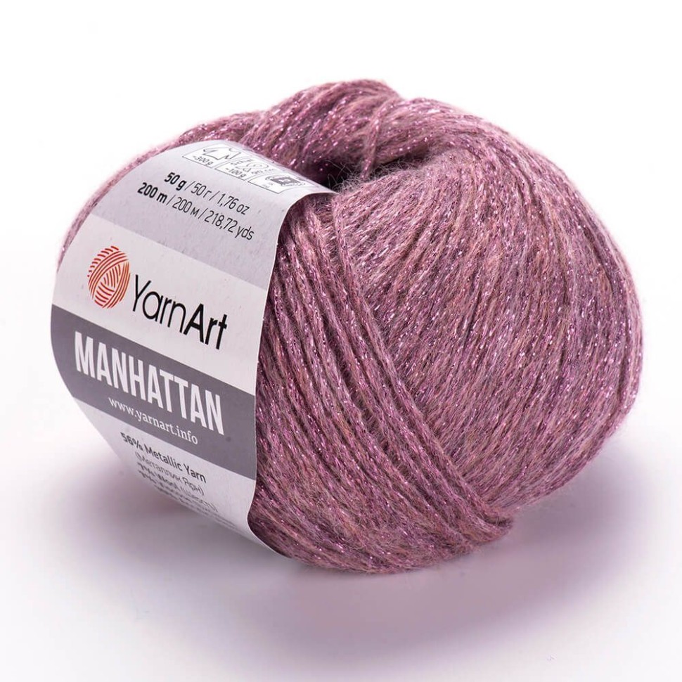 Manhattan (YarnArt) - 909 (пыльная роза)