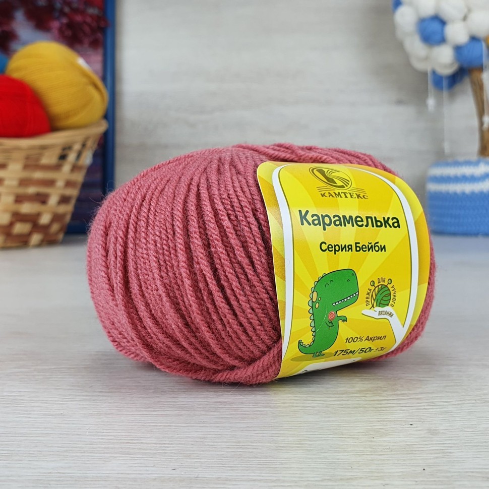 Карамелька (Камтекс) - 088 (брусника)