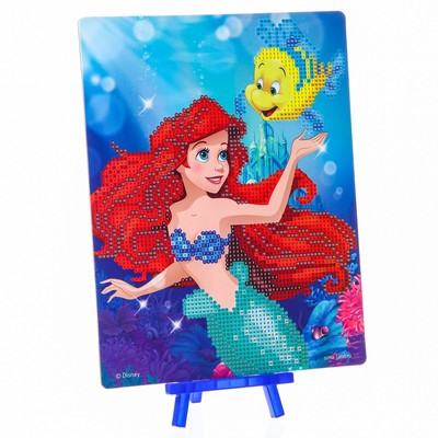 Алмазная мозаика для детей, 20 х 25 см "Самая милая Ариель", Принцессы Алмазная мозаика для детей, 20 х 25 см "Самая милая Ариель", Принцессы