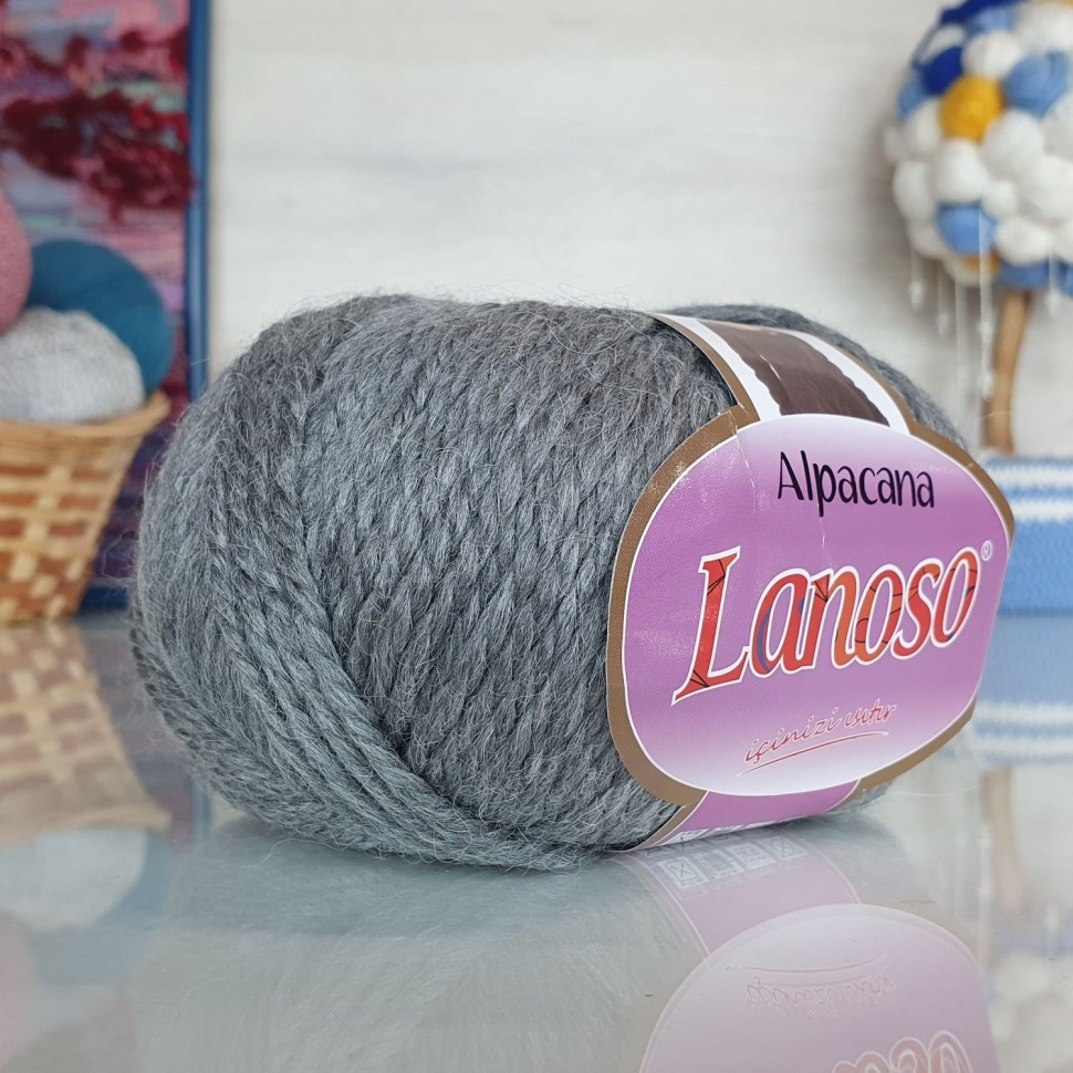 Alpacana Lanoso - 3025 (серый)