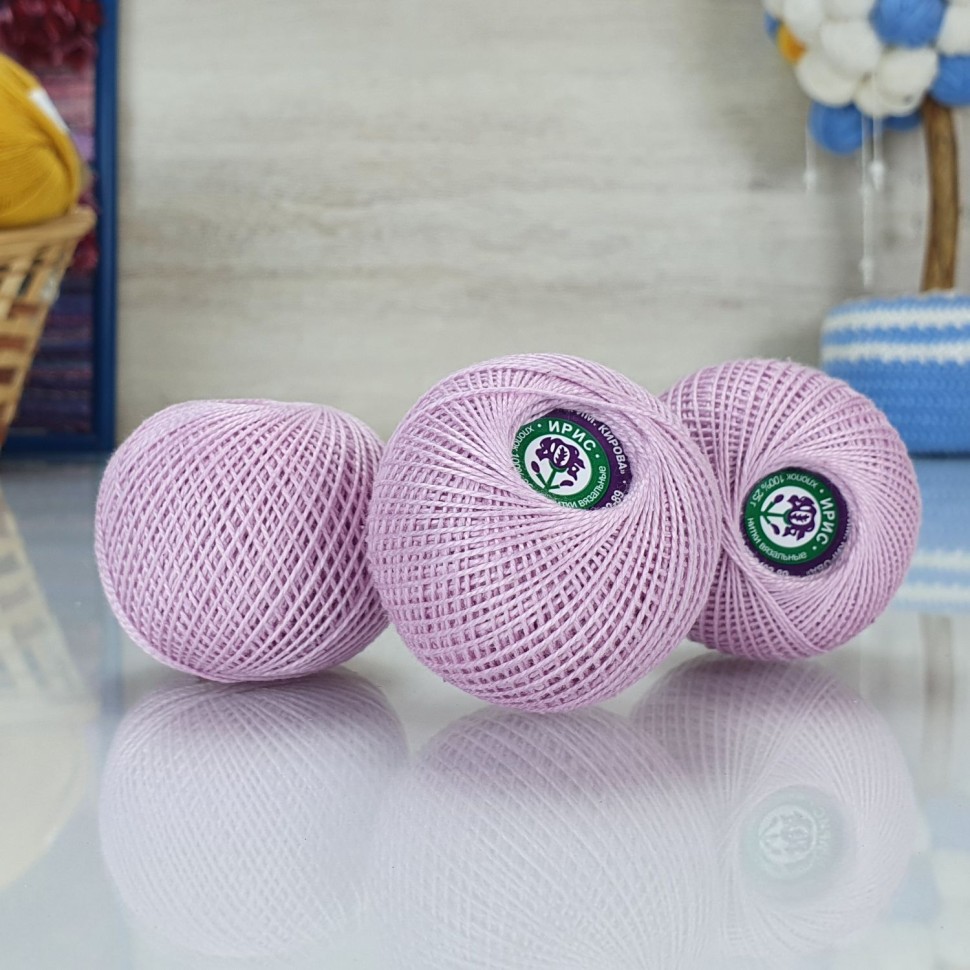 Ирис набор 4 шт по 20 г - 1702 (бледная сирень)