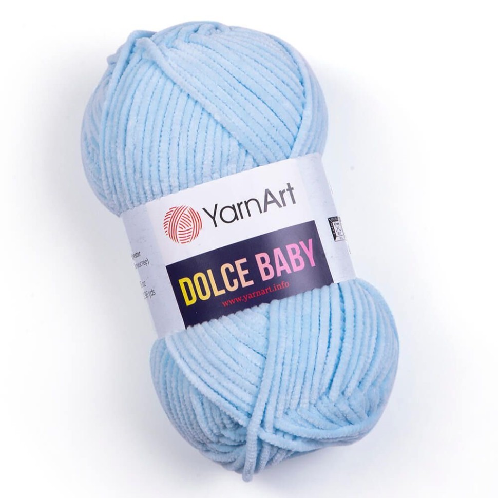 Пряжа Dolce Baby (YarnArt) - 749 (голубой)
