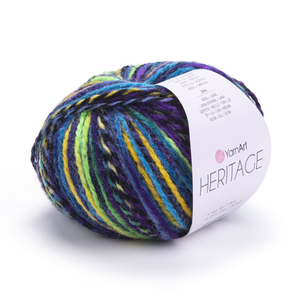 Heritage, YarnArt - 334 (принт)