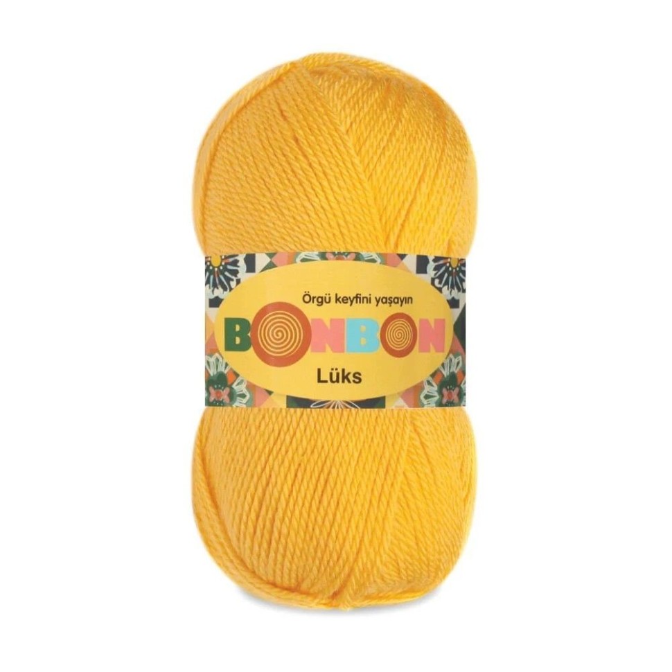 Bonbon luks Nako - 98289 (яр.желтый)