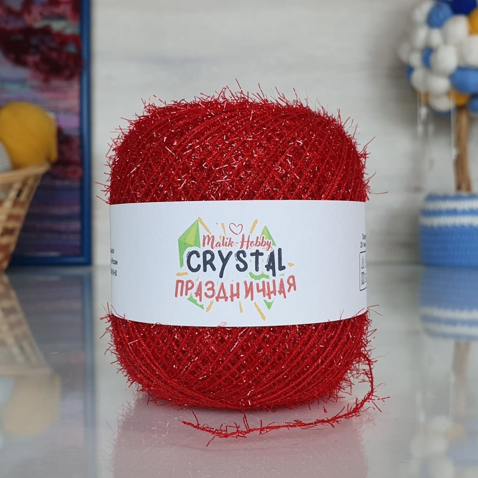 Crystal праздничная M&H - 001 (красный)