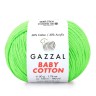 BABY COTTON (Gazzal) - 3427 (яр.салат)
