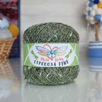 Стрекоза файн - 128 (болото с золотым люреском)