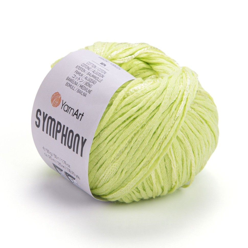 Symphony YarnArt - 2121 (салатовый)