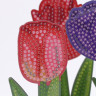 Алмазная вышивка «Тюльпаны» интерьерный декор