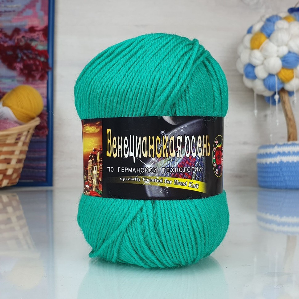 ВЕНЕЦИАНСКАЯ ОСЕНЬ (COLOR-CITY) - 2402 (нефрит)