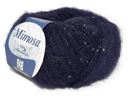 Пряжа Mimosa (Bertagna Filati) 16  тем.синий