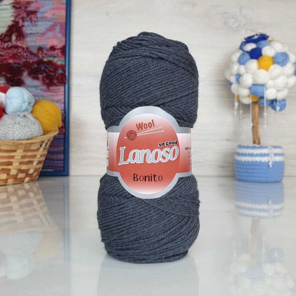 Bonito Lanoso - 993 (т.серый)