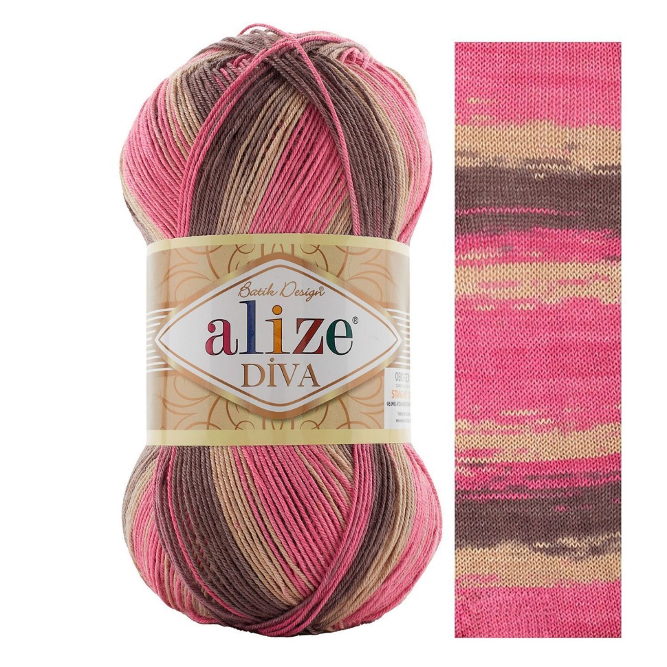 DIVA BATIK - 7829 (беж.св/роз.яр/кор.св)