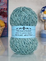 Теплая Ангорка Рассказовская 100 г - 27 (мятный меланж)