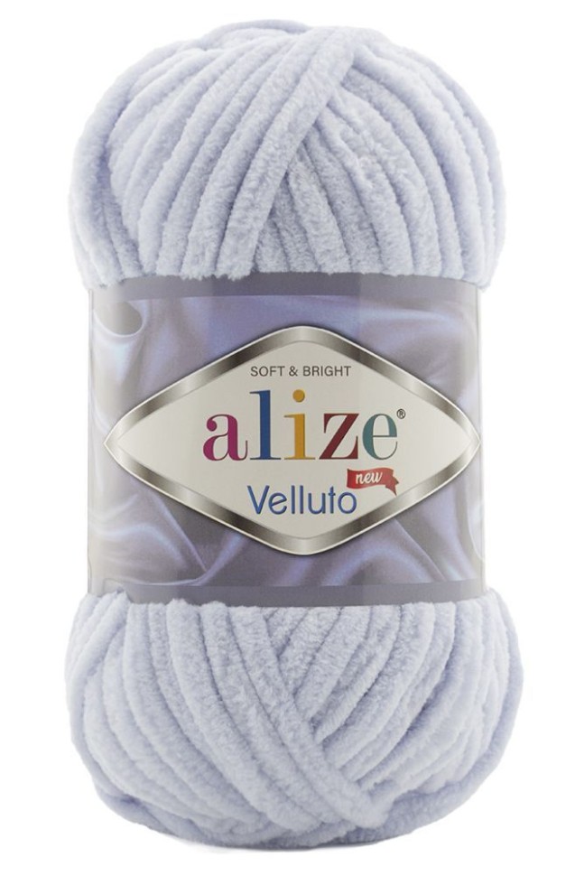 VELLUTO (Alize) - 416 (св.серый)