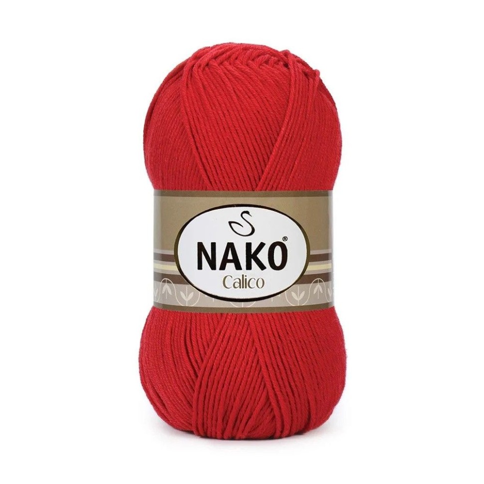 Пряжа Calico (Нако) - 2209 (красный)
