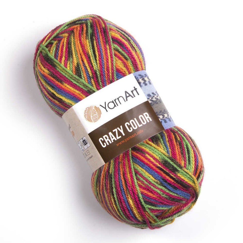 CRAZY COLOR (YarnArt) - 148 (мультиколор)