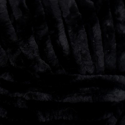 Пряжа "Chenille" 100% микрополиэстер 90м/100гр (542 черный)