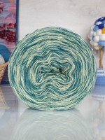 Ангорка меланж Рассказовская - 09_2 (яблоко-зеленый-салат)