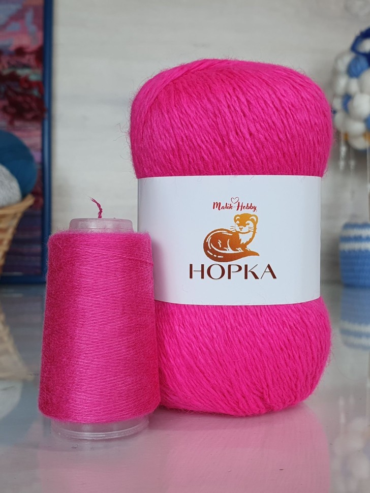 Норка M&H - 006 (малиновый)