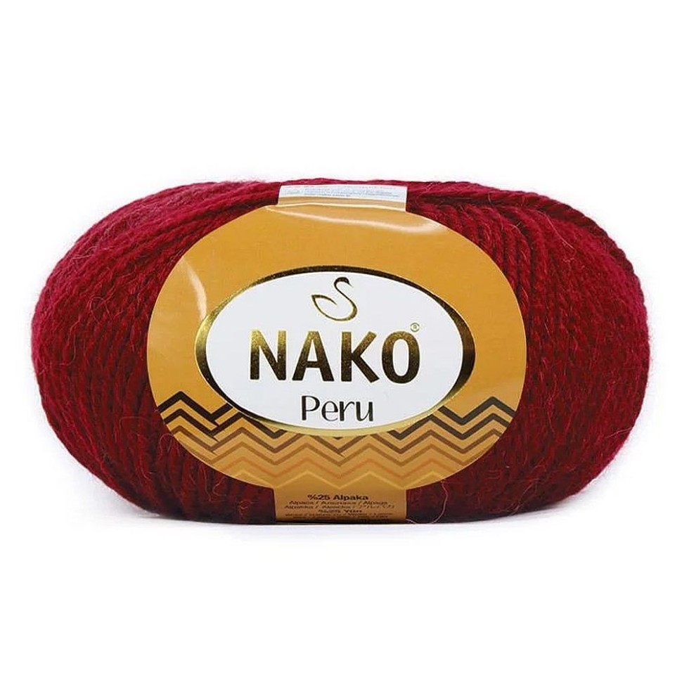 PERU (NAKO) - 1175 (тем.красный)