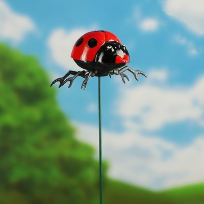 Набор штекеров "Божья коровка", 2шт, 40см Набор штекеров "Божья коровка", 2шт, 40см