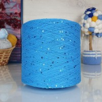 Kolibri с пайетками - 057 (яр.голуб.с бирюз.пайет)