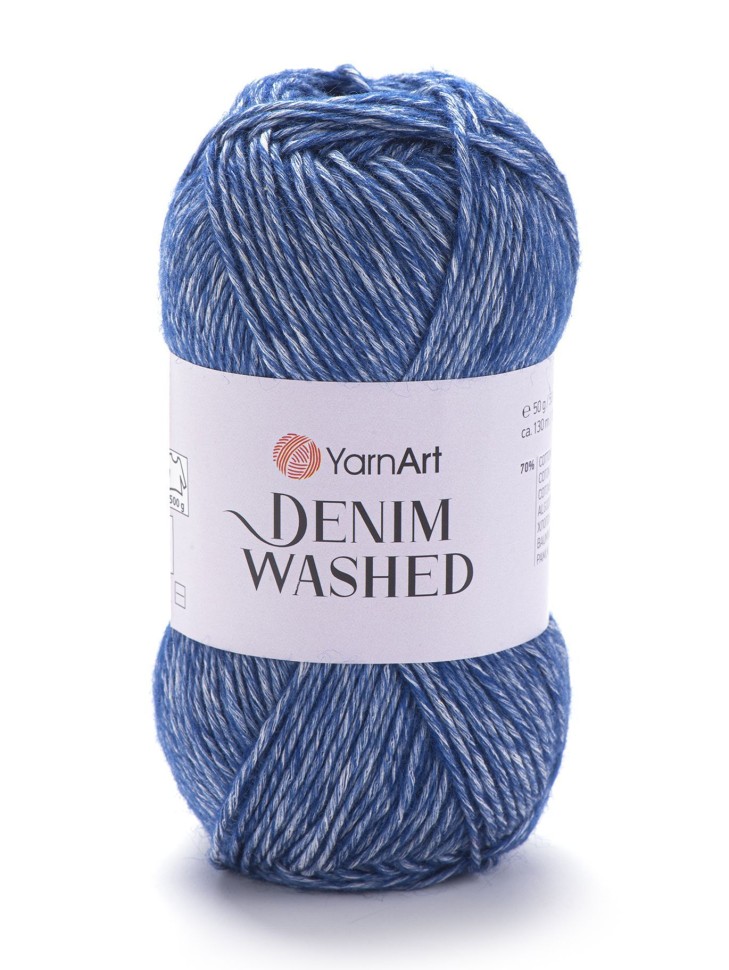 Denim Washed (YarnArt) - 922 (тем.джинсовый меланж)