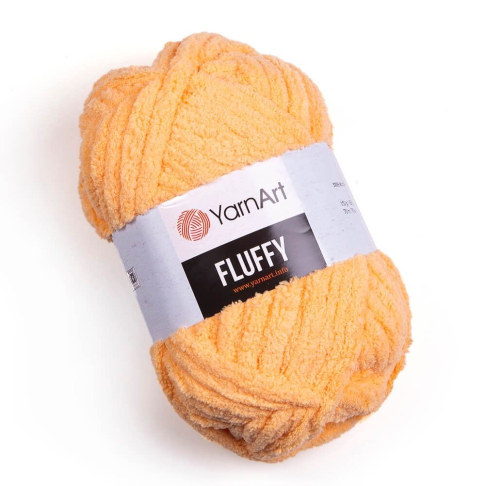 Fluffy YarnArt - 720 (желтый персик)
