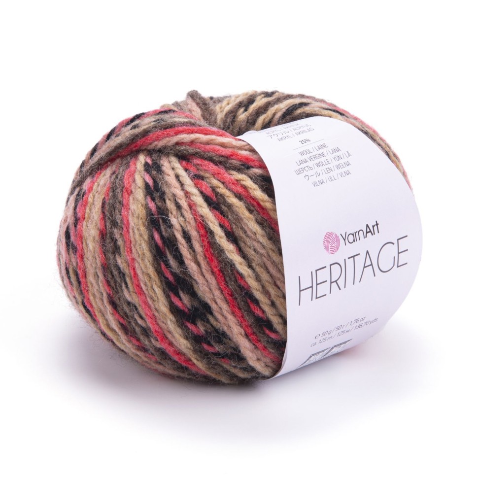 Heritage, YarnArt - 338 (принт)